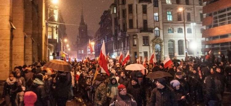 Marsz Pamięci Żołnierzy Wyklętych Wrocław 2016 relacja